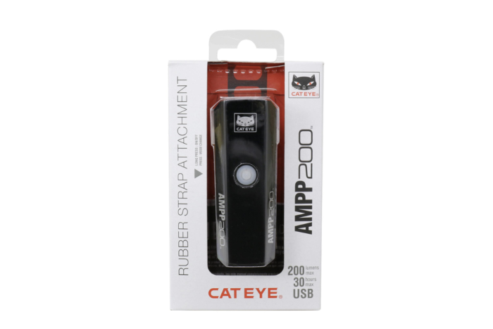 CatEye AMPP 200 Front Bike Light 2025 BLACK